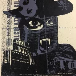 Gig Posters The Dead Weather - 2009 Methane Studios Poster Portland Roseland Theatre