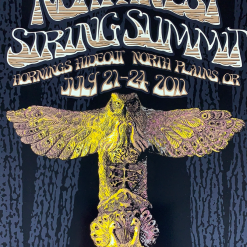 Gig Posters Northwest String Summit - 2011 Mike Distante Poster Plains, OR Horning's Hideout