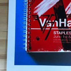 Gig Posters Van Halen - 2012 Kii Arens Poster Los Angeles, CA Staples Center 13 Gig Posters Van Halen - 2012 Kii Arens Poster Los Angeles, CA Staples Center