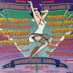 Gig Posters FD/ID 10 Second Sight - 1996 Jim Phillips Poster Maritime Hall San Fran 1st