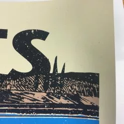 Cults - 2014 Xray Poster Santa Monica, CA Santa Monica Pier Gig Posters