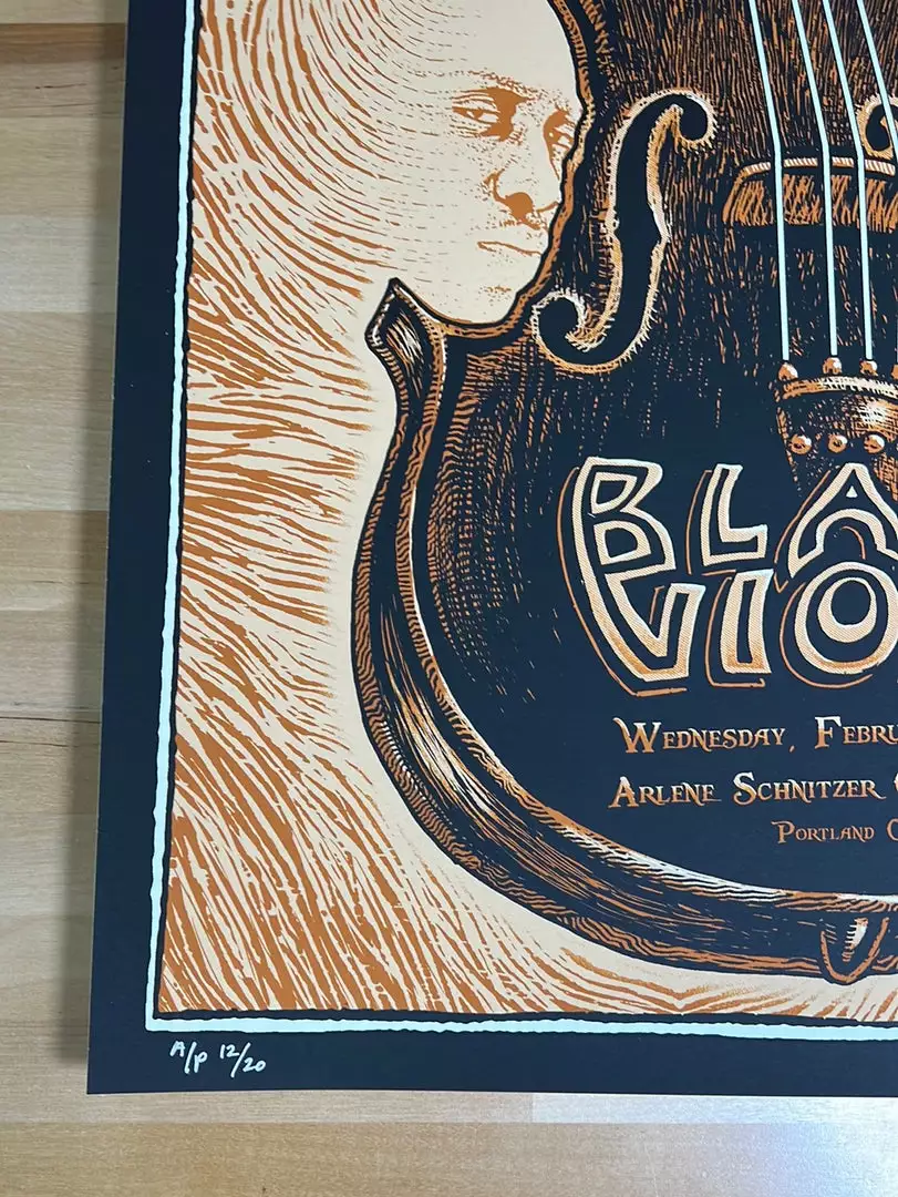 Black Violin - 2016 EMEK Poster Portland Oregon AP Gig Posters 8 Black Violin - 2016 EMEK Poster Portland Oregon AP Gig Posters
