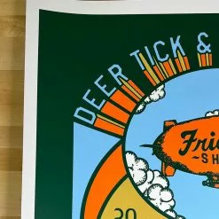 Gig Posters Deer Tick & Delta Spirit - 2021 Matt Cliff Poster Friend Ship Tour Print