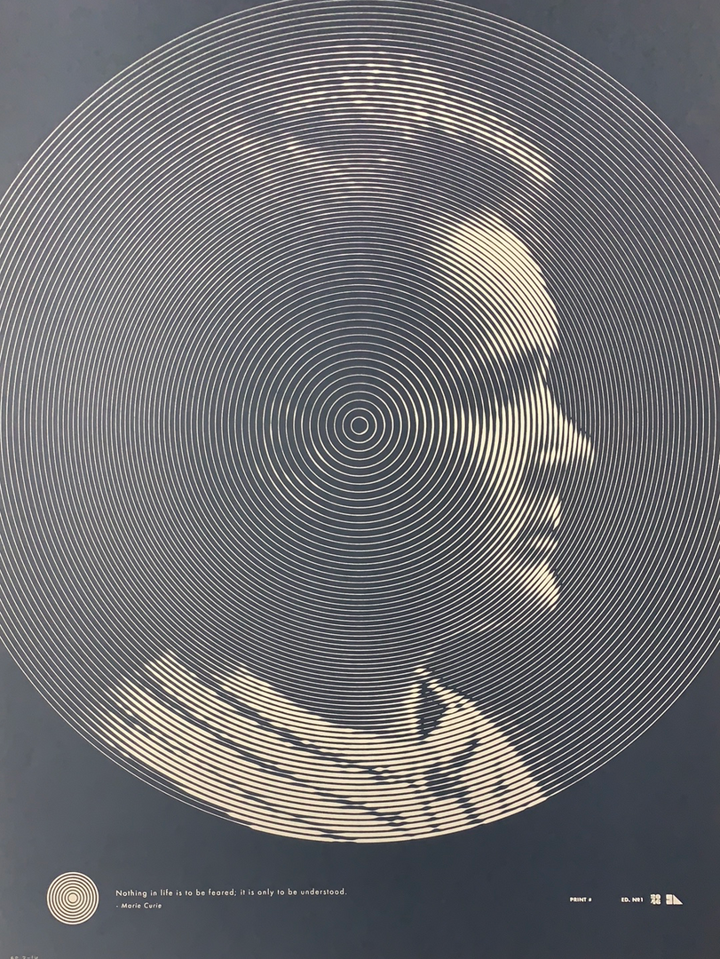 Movie/TV Posters Marie Cure - 2016 Justin Van Genderen Poster 1st Edition 3 Movie/TV Posters Marie Cure - 2016 Justin Van Genderen Poster 1st Edition