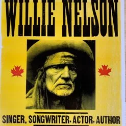 Gig Posters Willie Nelson - 2005 Franks Brothers Poster Lethbridge, Alberta