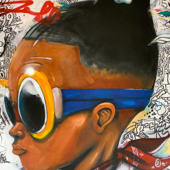 Lollapalooza - 2011 Hebru Brantley Numbered Edition Poster Gig Posters