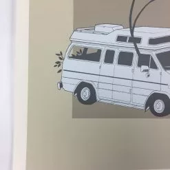 Van (Chicago Series) - 2013 Justin Santora Poster Art Print