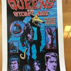 Queens Of The Stone Age - 2008 Justin Hampton Poster Vancouver, BC, CAN PNE Foru