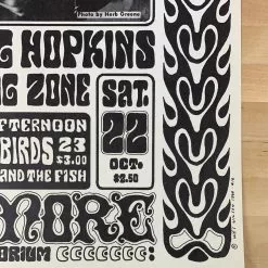 Grateful Dead - 1966 Wes Wilson Poster San Francisco, CA The Fillmore