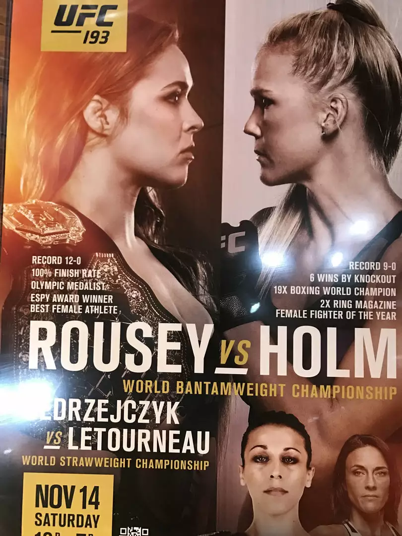 Sold Out Posters UFC 193 Poster Ronda Rousey Vs. Holly Holm PPV 3 Sold Out Posters UFC 193 Poster Ronda Rousey Vs. Holly Holm PPV