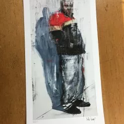 Art Prints (Unknown) Waiter - Brett Amory Poster Limited Edition Art Print S/N