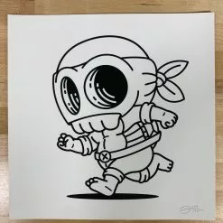 Skully III - 2020 Mike Mitchell Poster Blank Variant Print Art Prints