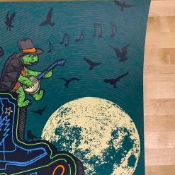 Phil Lesh - 2021 Status Serigraph Poster Nashville, TN Brooklyn Bowl Grateful Dead