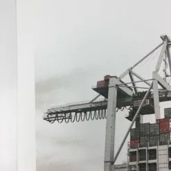 Flatstock Europe 4 - 2009 Dan MacAdam Crosshair Poster Hamburg, GER