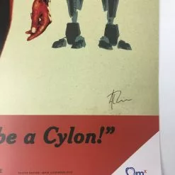 Glen Brogan Never Forget Who The Enemy Is (Battlestar Galactica) - 2008 Adam Levermore-Rich Movie/TV Posters