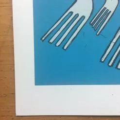 Future Of The Left - 2009 Jay Ryan Poster Chicago, IL Bottom Lounge