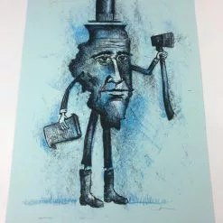 Land Of Lincoln - 2015 Dan Grzeca Poster Art Print