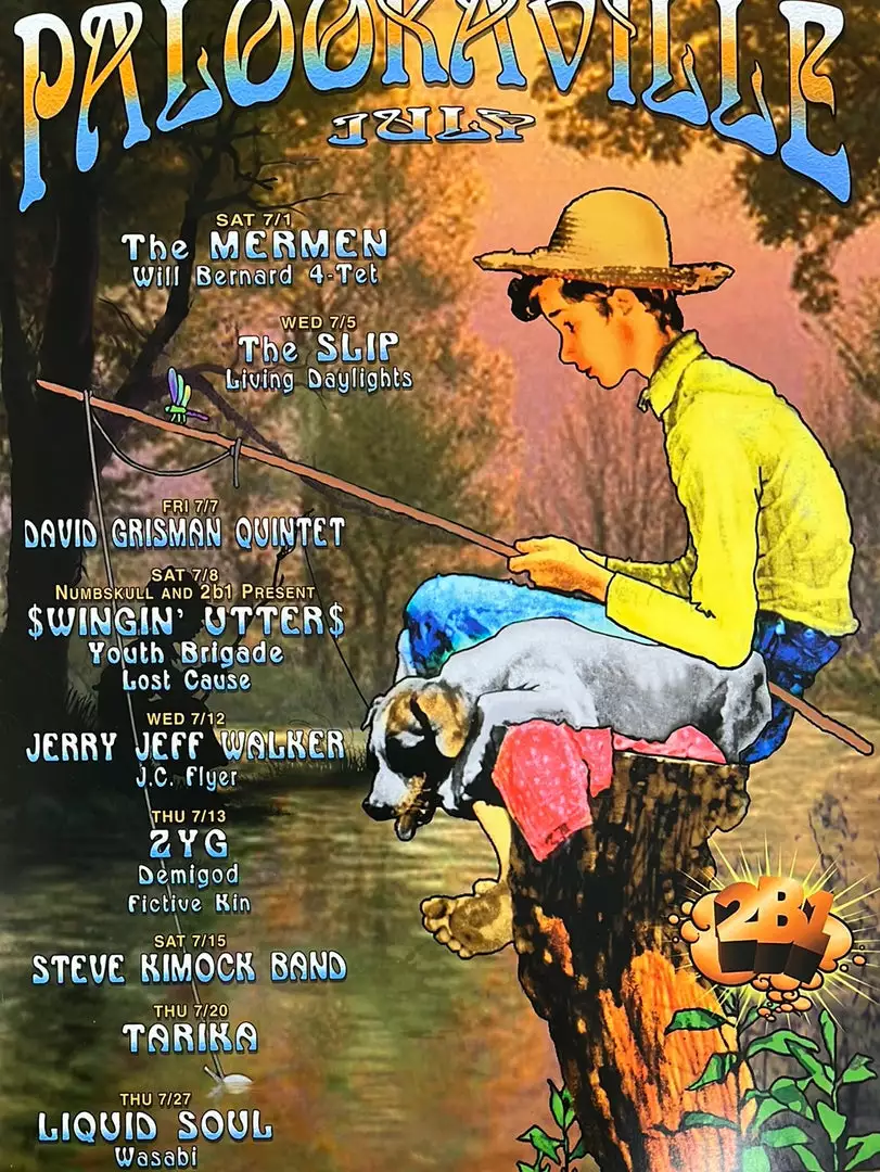 The Artworks Gig Posters MHP 96 July - 2000 Poster Palookaville Santa Cruz, CA 1st 3 The Artworks Gig Posters MHP 96 July - 2000 Poster Palookaville Santa Cruz, CA 1st