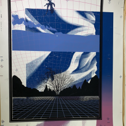 Test Print 3 Pack - Dan McCarthy Posters Art Prints White Tree Woods Jurrasic 1/1