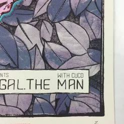 Portugal The Man - 2018 Fugscreens Poster Los Angeles, CA Shrine Auditorium Gig Posters