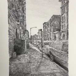 Wythe Ave - 2021 David Welker Poster, Art Print Art Prints