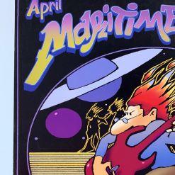 Stanley Mouse Gig Posters MHP 118 Mudvayne Disturbed - 2001 Poster Maritime Hall San Fran 1st