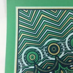 Umphrey's McGee - 2018 Kyle Baker Poster Winter Tour Irish Edition