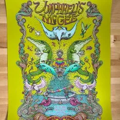 Umphrey's McGee - 2020/2021 Marq Spusta Poster Miami, FL 1st Green