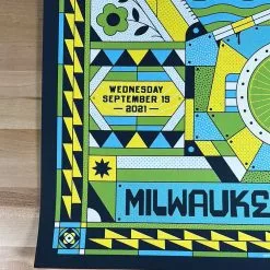 Dave Matthews Band - 2021 The Half And Half Poster Milwaukee, WI AP Gig Posters 13 Dave Matthews Band - 2021 The Half And Half Poster Milwaukee, WI AP Gig Posters