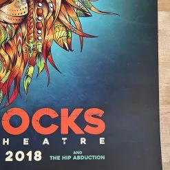 Status Serigraph Stick Figure - 2018 Twiddle Poster Red Rocks Morrison, CO