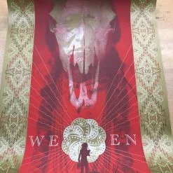 Ween - 2008 Todd Slater Poster Atlanta, GA Tabernacle Gig Posters