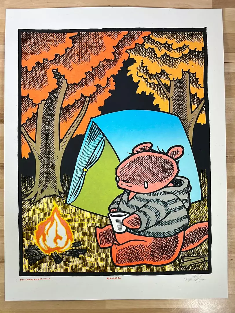 Athabasca - 2021 Jay Ryan Poster Art Print 4 Athabasca - 2021 Jay Ryan Poster Art Print