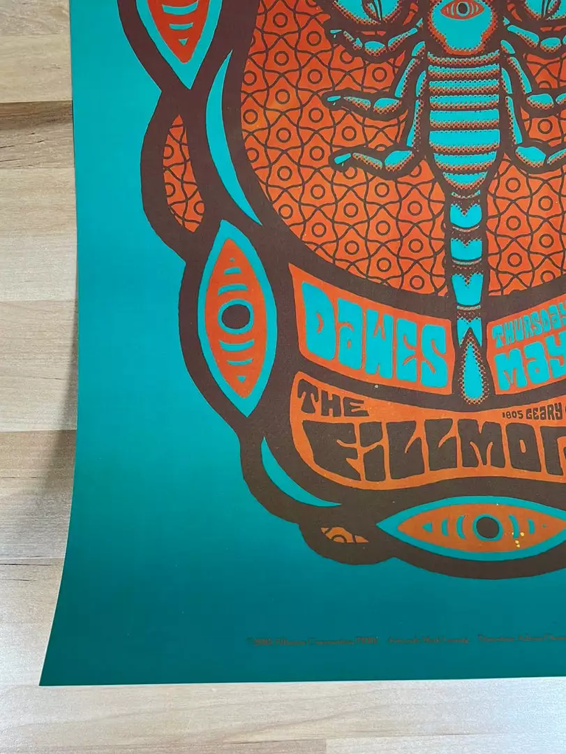 Gig Posters Edward Sharpe & The Magnetic Zeros - 2010 Matt Leunig Poster The Fillmore San Francisco, CA 8 Gig Posters Edward Sharpe & The Magnetic Zeros - 2010 Matt Leunig Poster The Fillmore San Francisco, CA