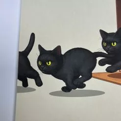 Boxo II (Kitties 2) - 2019 Mike Mitchell Poster Print SOFA Con AP 13 Boxo II (Kitties 2) - 2019 Mike Mitchell Poster Print SOFA Con AP