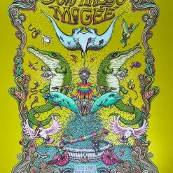 Umphrey's McGee - 2020/2021 Marq Spusta Poster Miami, FL 1st Green