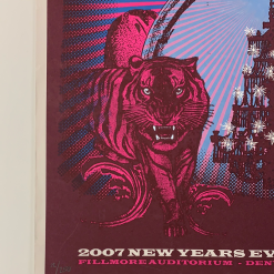 Yonder Mountain String Band - 2007 Table 2 Press Poster Denver, CO Fillmore