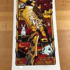 Umphrey's McGee 2016 - AJ Masthay Poster Albany, NY Palace Theatre Gig Posters