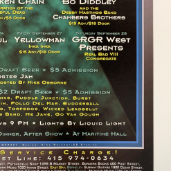 MHP 21 Maritime Hall - 1996 Nelson Poster September San Fran 1st