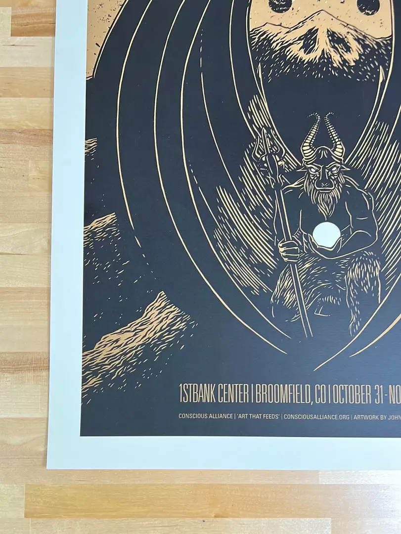 Colorado Widespread Panic - 2014 John Vogl Poster Broomfield, CO N2 8 Colorado Widespread Panic - 2014 John Vogl Poster Broomfield, CO N2