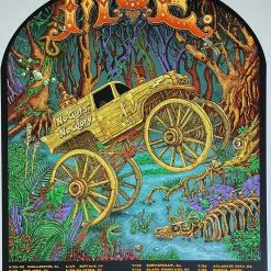 Moe. - 2014 Emek Poster Summer Tour Gig Posters