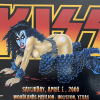 Kiss - 2000 Tommy Pons Poster Woodlands, TX Pavilion