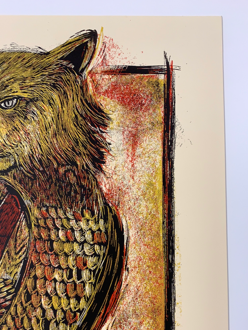 Gig Posters Alabama Shakes - 2013 Dan Grzeca Poster Birmingham, AL Sloss Furnaces 6 Gig Posters Alabama Shakes - 2013 Dan Grzeca Poster Birmingham, AL Sloss Furnaces