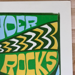 Yonder Mountain String Band - 2008 Tripp Poster Red Rocks Morrison, CO