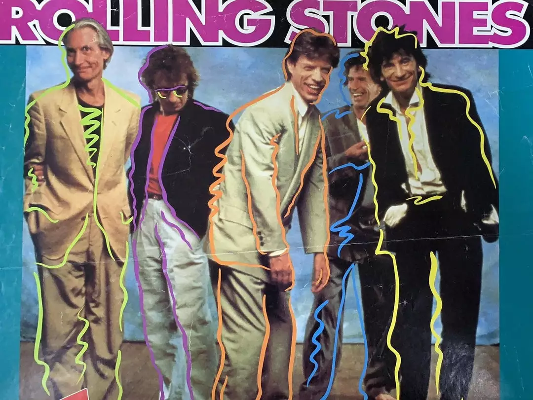 Sold Out Posters Gig Posters Rolling Stones - 1989 Bud Steel Wheels Poster Original Vintage 3 Sold Out Posters Gig Posters Rolling Stones - 1989 Bud Steel Wheels Poster Original Vintage