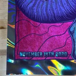 Foil Posters Foo Fighters - 2020 Jim Mazza Poster Los Angeles, CA FOIL