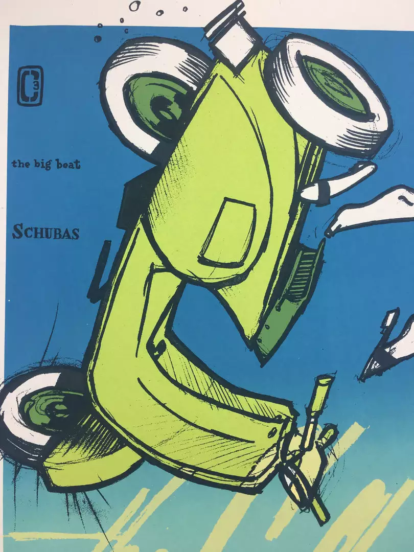 The Soft Pack - 2010 Jay Ryan Poster Chicago, IL Schubas 4 The Soft Pack - 2010 Jay Ryan Poster Chicago, IL Schubas