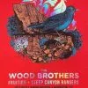 Wood Brothers - 2019 Status Serigraph Poster Red Rocks, Morrison, CO FOIL