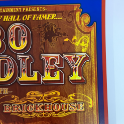 Bo Diddley - 2006 Bob Masse Signed Poster Richmond, BC