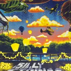Railey Bace Prints Billy Strings - 2021 Bailey Race Poster Oshkosh, WI 6/18 Gig Posters