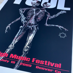 Tool - 2009 Adam Jones Poster Denver, CO Dick's Sporting Goods Park Colorado